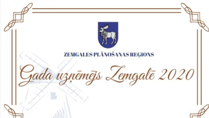 Zemgalē nosauc gada krietnākos uzņēmējus - to skaitā arī SIA "LC Būve"