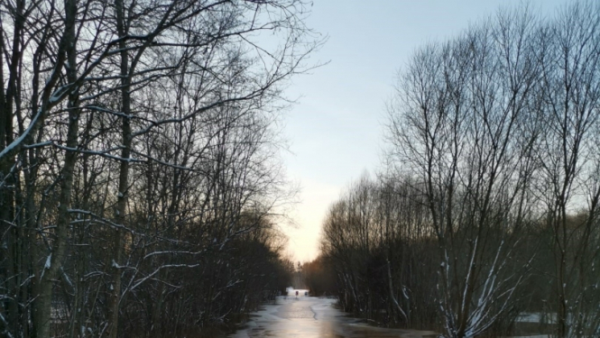 Jēkabpils novada Krustpils pagasta ceļa, posms Kalnsētas-Grīvas kapi