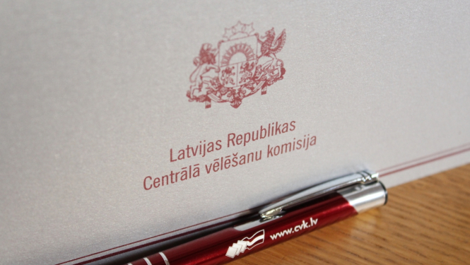 centrālās vēlēšanu komisijas logotips