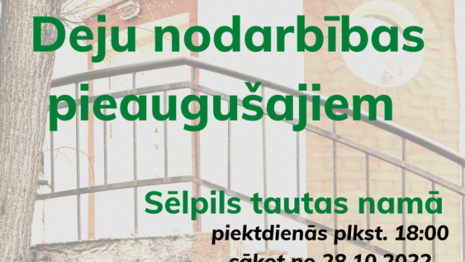 Deju nodarbības_afiša