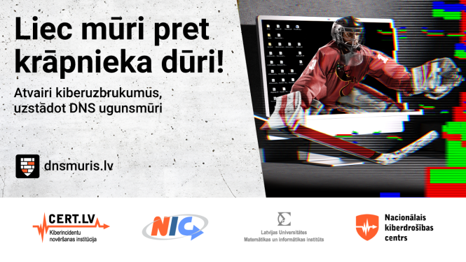 Vizuālais materiāls par kiberdrošību