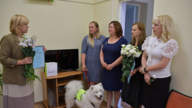 Atvērto durvju dienā iepazīstina ar jauno mājvietu un informē par piedāvātajiem pakalpojumiem