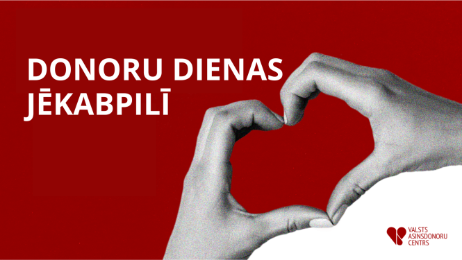 Aicina apmeklēt Asins donoru dienas Jēkabpilī