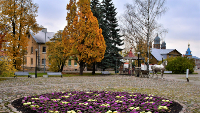 Jēkabpils saņem krāšņu dāvinājumu no SIA “Sedumi”