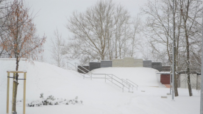 Krustpils saliņā pieejama slēpošanas trase