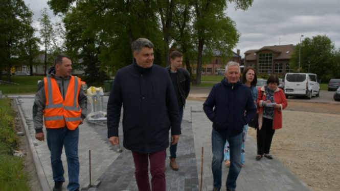 Būvdarbi skeitparka un trenažieru laukumā norit veiksmīgi