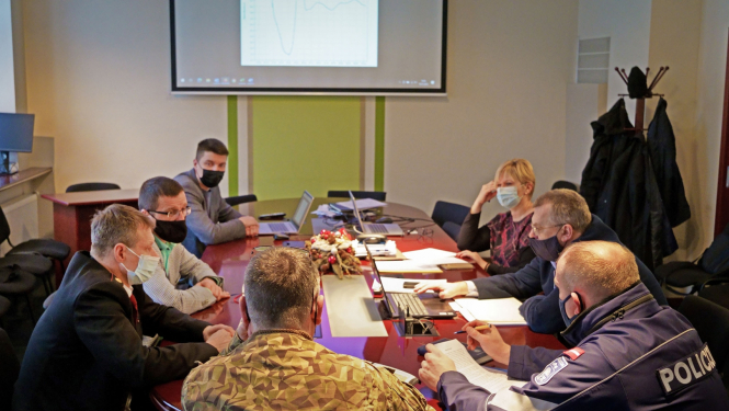 Civilās aizsardzības komisijas sēde