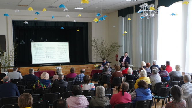 Notikusi iedzīvotāju tikšanās ar novada domes vadību Biržos