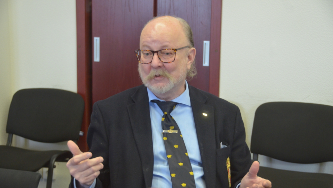 Latvijas goda konsuls Zviedrijā Stafans Nordstroms 