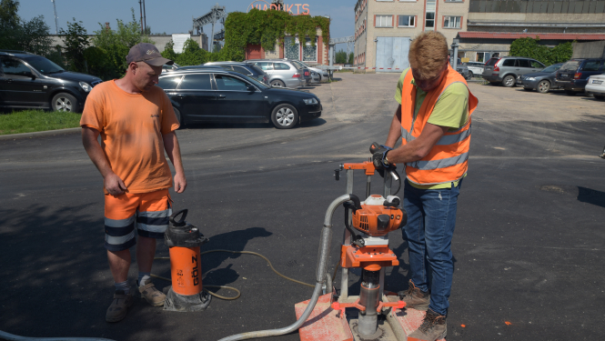 Zvaigžnu ielas projekta pārbaude pirms nodošanas