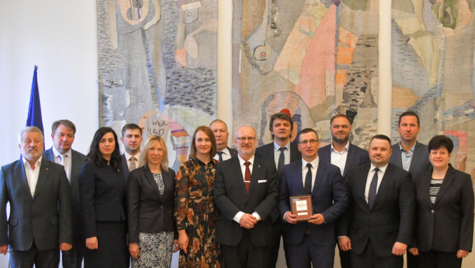 Foto no Valsts Prezidenta vizītes Jēkabpils novadā