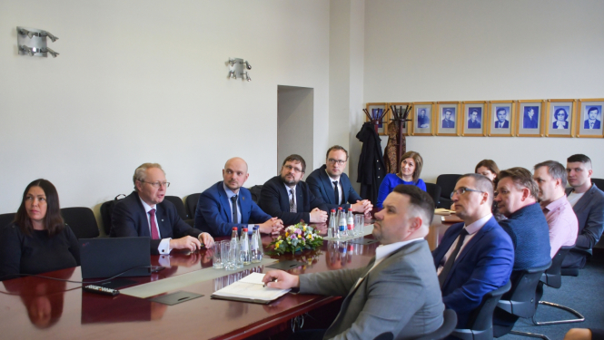 TIkšanās pašvaldībā ar Latvijas Mobilais telefons pārstāvjiem