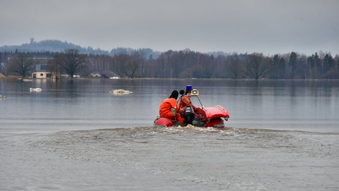 evakuācija ar laivu