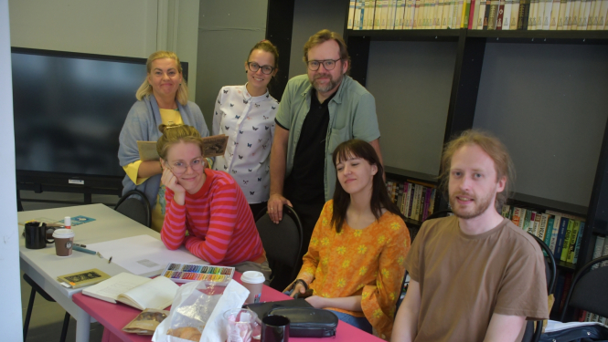 Top ilustratoru darbu izstāde “Iedvesma Daugavas krastos”