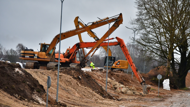 Aizsargdambja pārbūves darbiem sāksies ziemas tehnoloģiskais pārtraukums