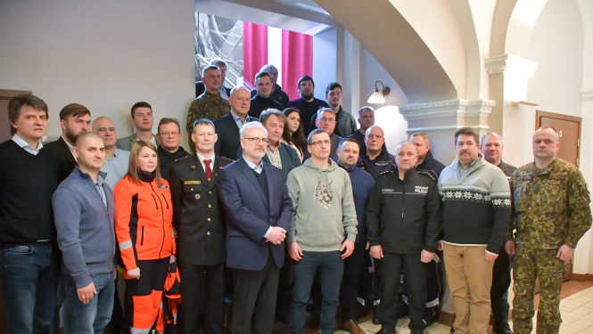 Tikšanās pašvaldībā ar Valsts prezidentu 21.01.2023.