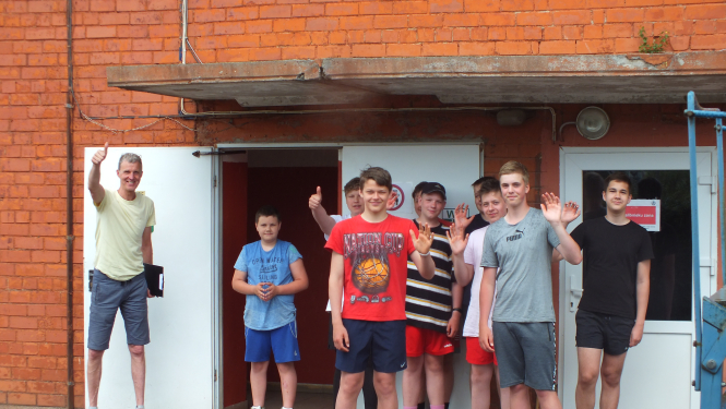 Sporta skolas audzēkņi