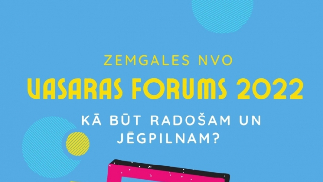 Afiša par Zemgales NVO forumu