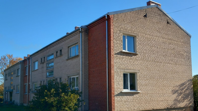 Ēka Sila ielā 2, Zasā, pēc remontdarbu veikšanas