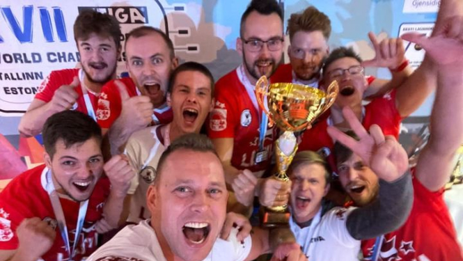 Galda hokeja komandas foto