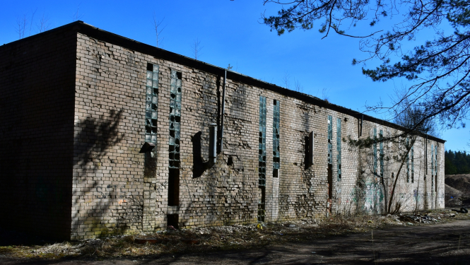 bijušās Lauktehnikas garāžas Jēkabpilī
