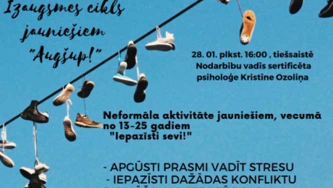 Izaugsmes cikls jauniešiem “Augšup!”