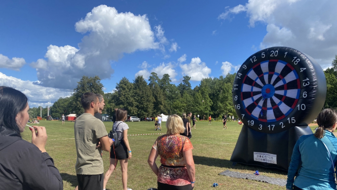 Attēls no Daugavas svētku sporta svētkiem