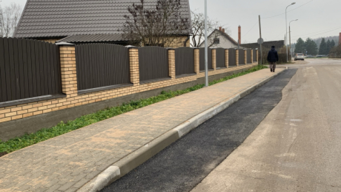 Jēkabpilī labiekārtotas vairākas gājēju ietves