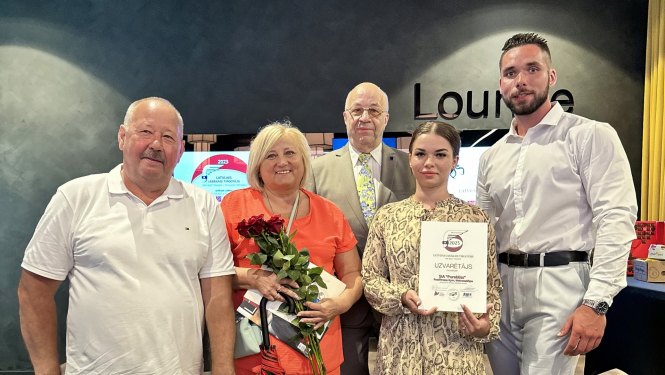 Latvijas labākais tirgotājs 2023 laureāti no Jēkabpils novada