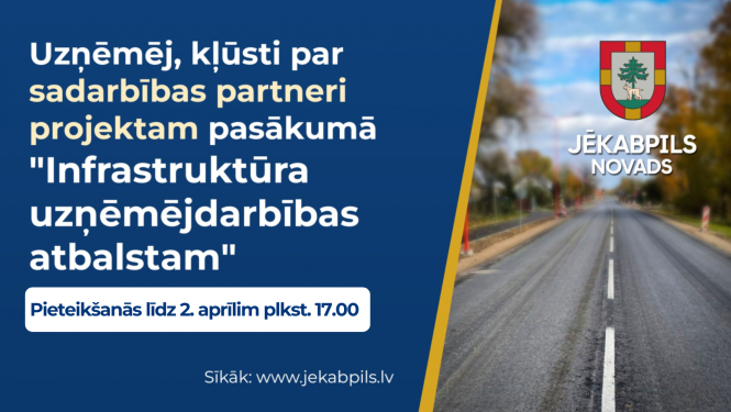 Uzsaukums pieteikties projektam