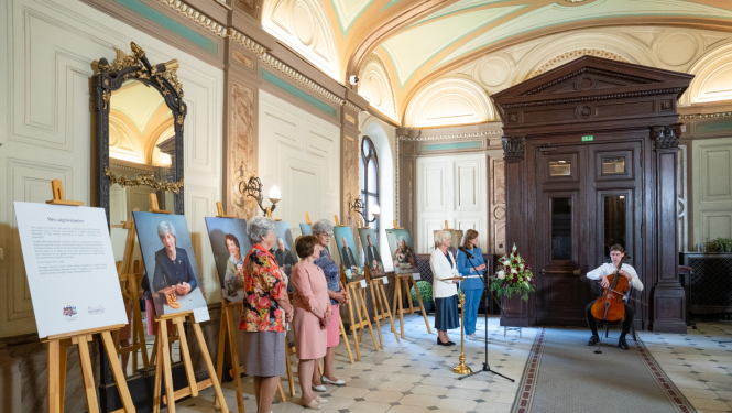 Izstādes atklāšana "Mēs atgriezāmies" Saeimā