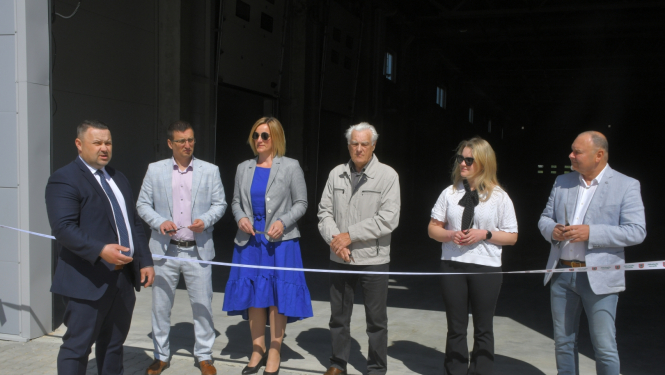 Projekta "Jēkabpils pilsētas teritorijas revitalizācija jaunu uzņēmumu izveidei" ietvaros uzbūvēta ražošanas ēka