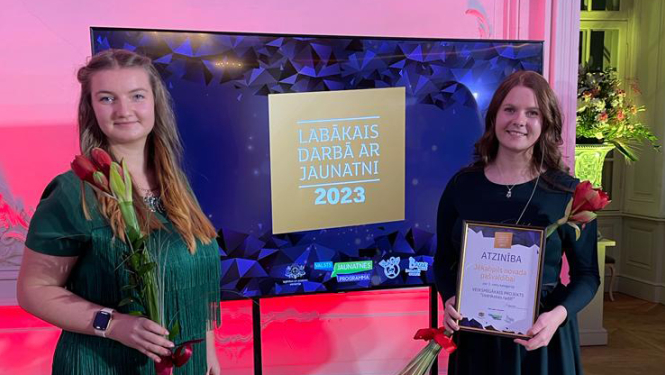 Jēkabpils novada projekta komandas pārstāves