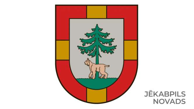 Jēkabpils novada ģerboņa attēls