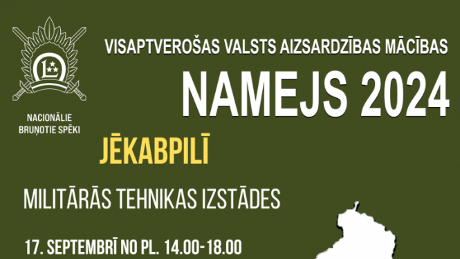 Afiša par Namejs 2024