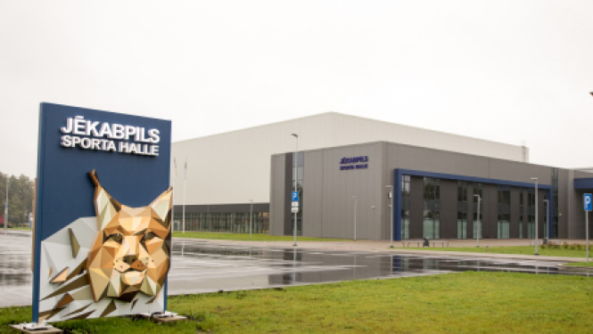 Jēkabpils multifunkcionālā sporta halle ir pieņemta ekspluatācijā