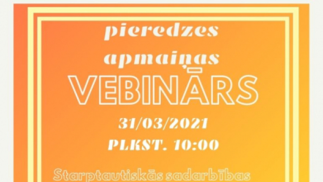 Projekta “KOPĀ vienā virzienā” ietvaros darbā ar jaunatni iesaistītos aicina uz pieredzes apmaiņas vebināru