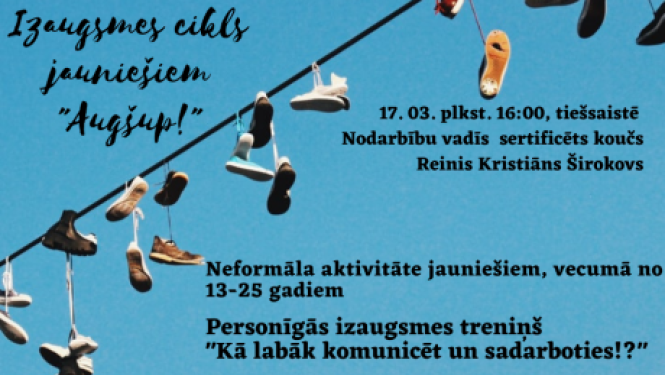 Izaugsmes cikls jauniešiem “Augšup!”