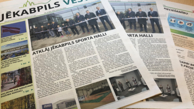 Iznācis laikraksta „Jēkabpils vēstis” oktobra numurs