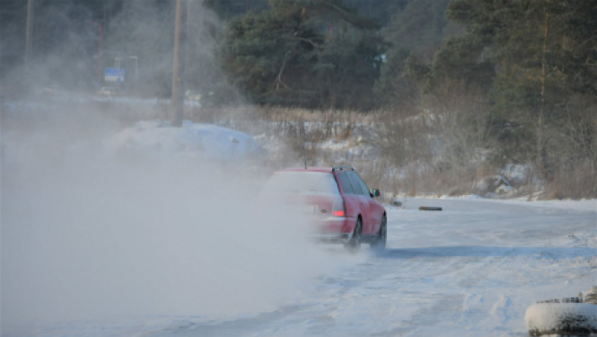 No sestdienas atkal būs pieejama ledus autotrase Jēkabpils Mežaparkā