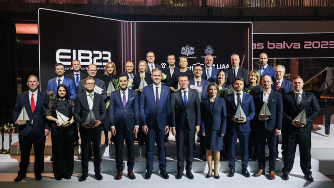 Eksporta balvas laureātu kopbilde