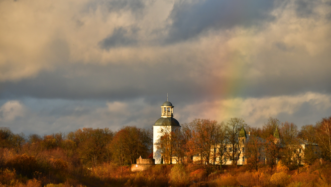 Krustpils pils rudenī