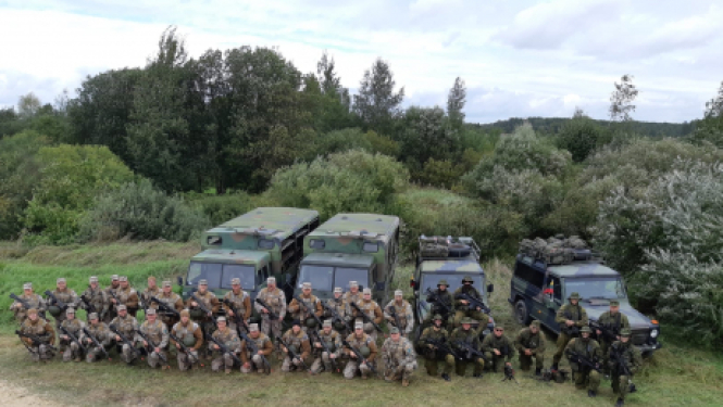 Zemessardzes 56. kaujas nodrošinājuma bataljons piedalījies militārajās mācībās “Zobens 2020"