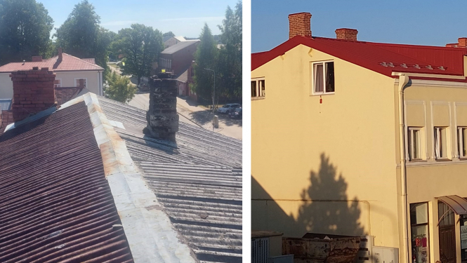 Jumta segumu salīdzinājums