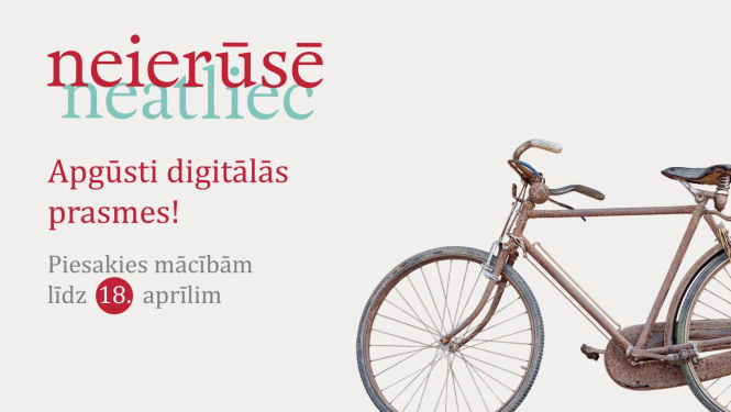 Aicinām nodarbinātos apgūt digitālās prasmes ar ES līdzfinansējumu