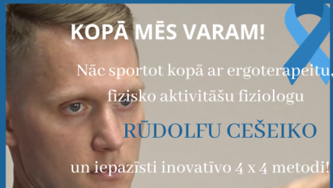 Biedrība "Dzīvības koks" aicina uz fiziskām aktivitātēm 7.novembrī