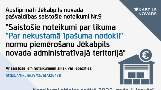 NĪN saistošo noteikumu vizuālais paziņojums