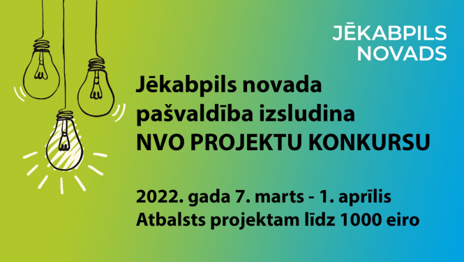 NVO projektu konkursa afiša