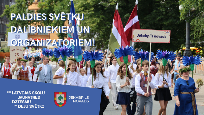 Paldies svētku dalībniekiem un organizatoriem