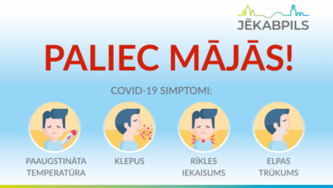 Informācija iedzīvotājiem par COVID-19 ierobežojošajiem pasākumiem